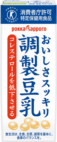 おいしさスッキリ調製豆乳　商品写真