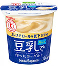豆乳で作ったヨーグルト　写真