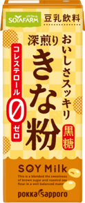 おいしさスッキリきな粉豆乳飲料